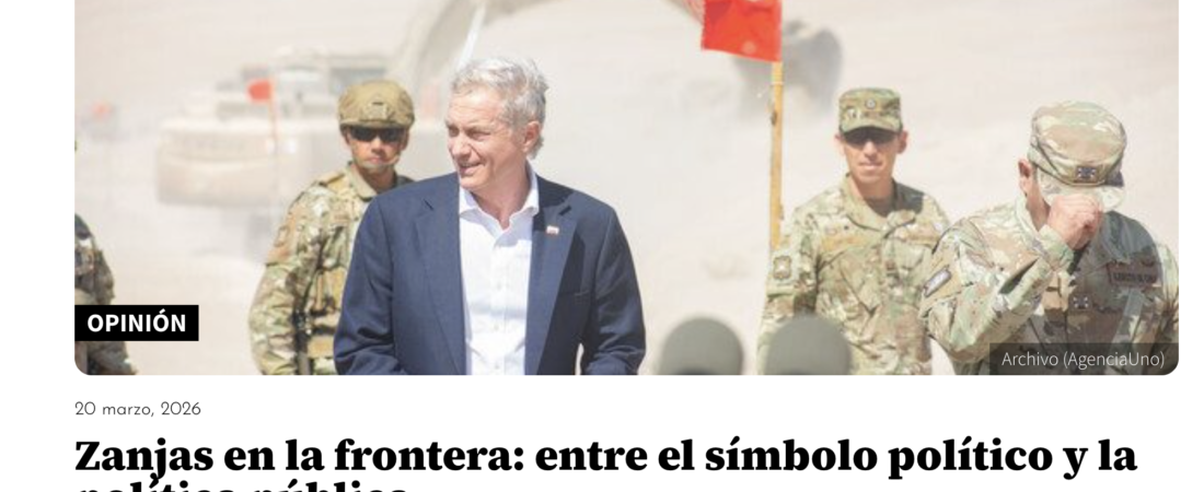 Zanjas en la frontera: entre el símbolo político y la política pública