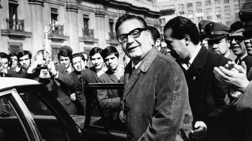 Allende durante su mandato